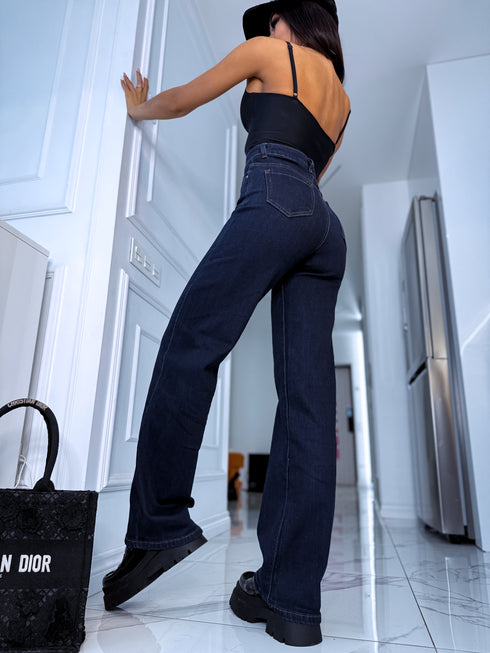 Джинсы "OCEAN DJ2554" - темно-синие